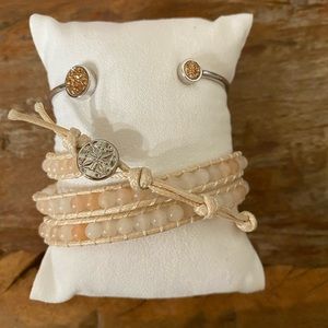 Rustic cuff bracelet